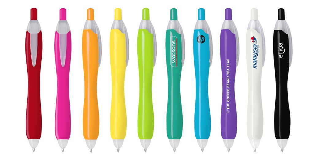 PP-01  Bubble Plastic Ball Pen 602
