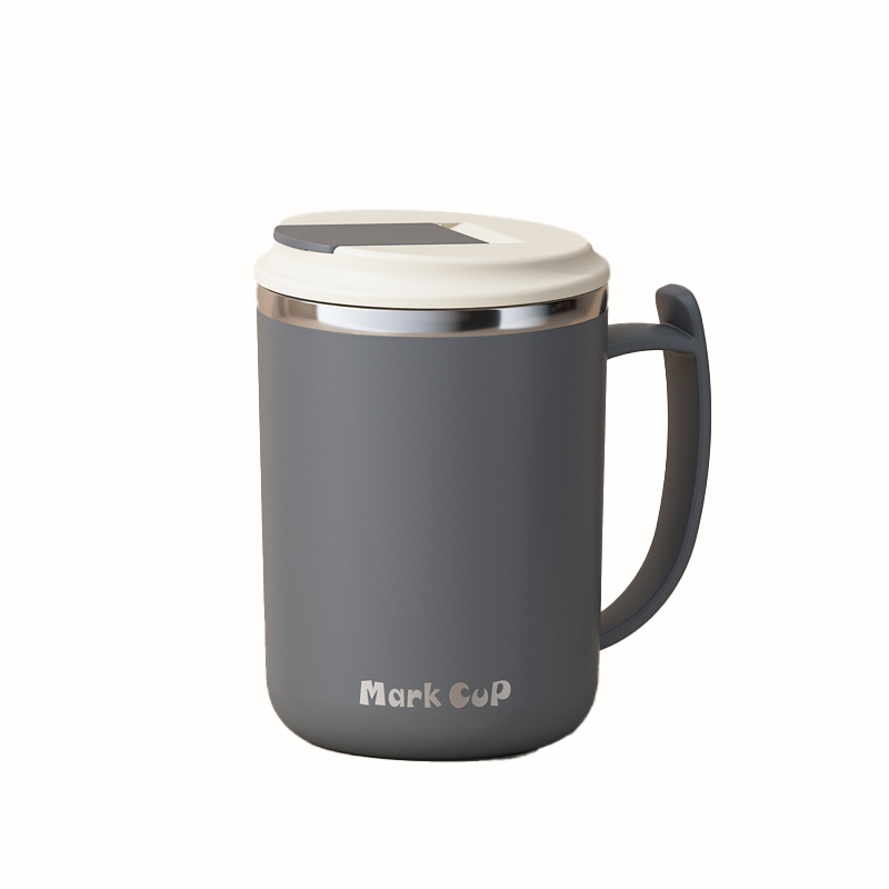 DW-41 SUS304 Stainless Steel Mug 500ml with Spoon and Filter