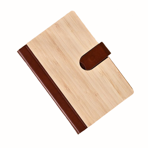 NB-21 Eco Bamboo Notebook 80gsm with Card Holder