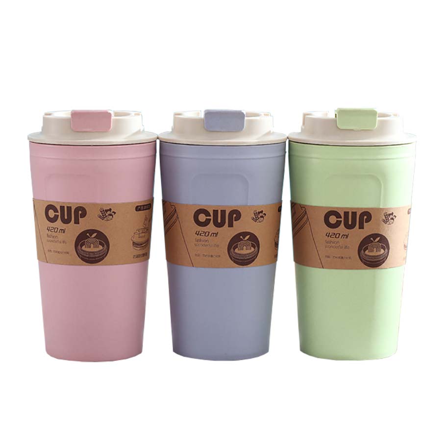 DW-51 Leak-Proof Bamboo Fiber Coffee Mug