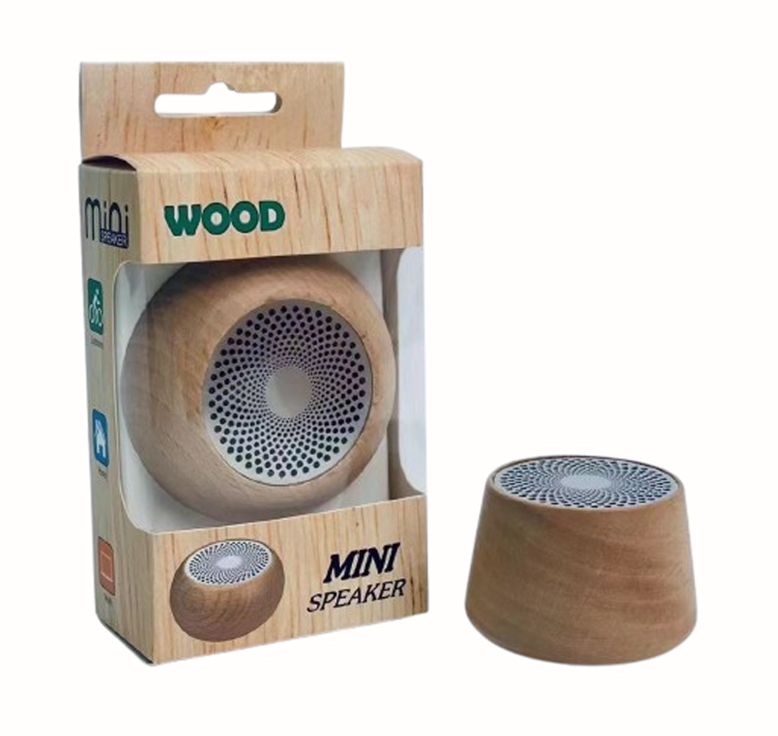 BS-07 Eco Wooden Mini Speaker CY-17