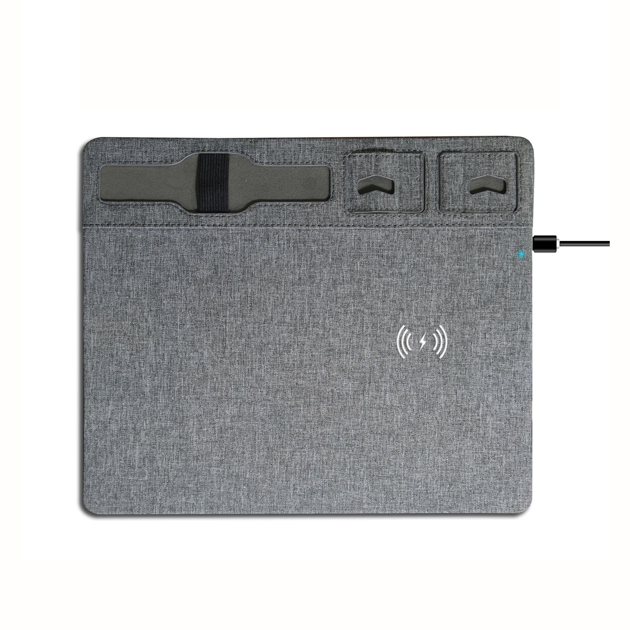 WC-08 RPET Wireless Charging and Mouse Pad