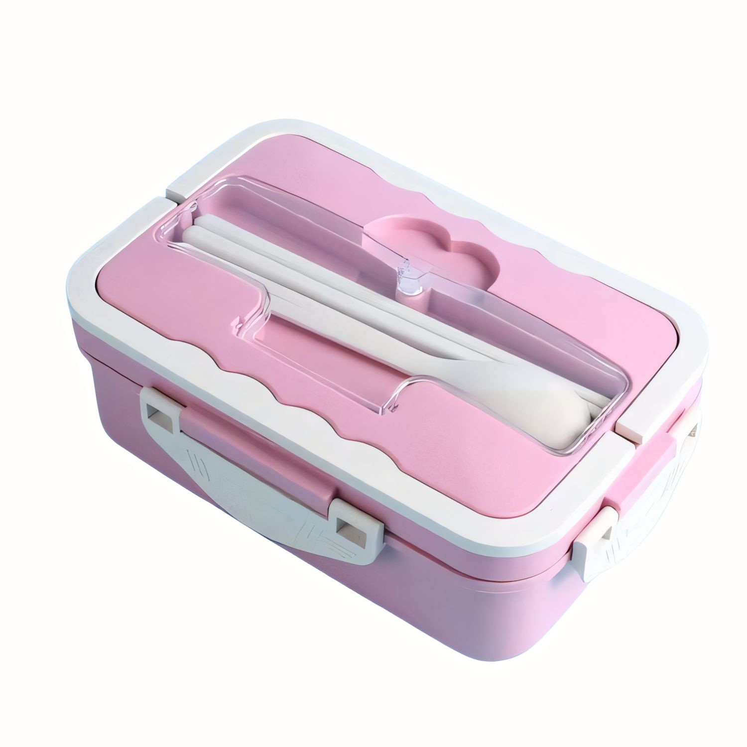 FW-06 Wheat Straw 3 Layer Lunch Box and Cutlery Set 3in1