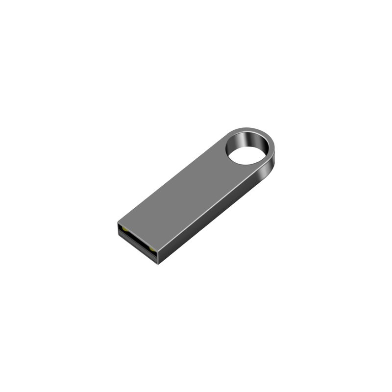 FD-06 MT0119A Plug USB Flash Drive - Gun Metal