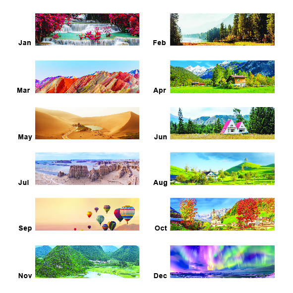 CLD08 Racing Horse Calendar 7" - Image 3