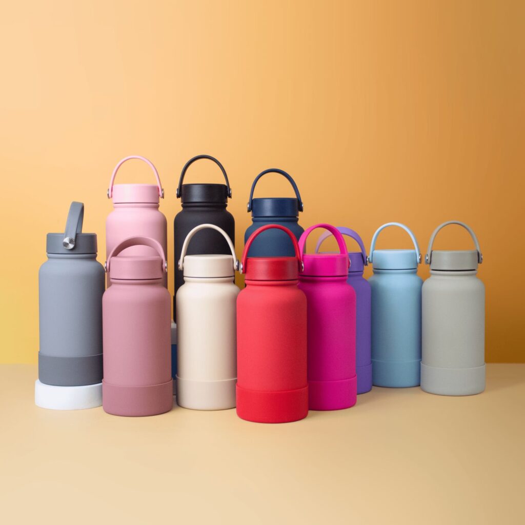 Tumblers with Handle and Silicone Cover (650ml – 1200ml)
